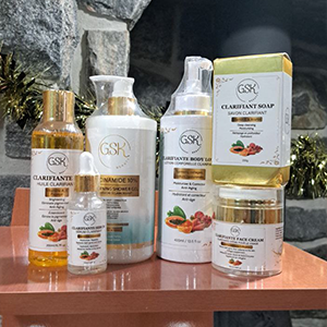 Gamme eclaircissante